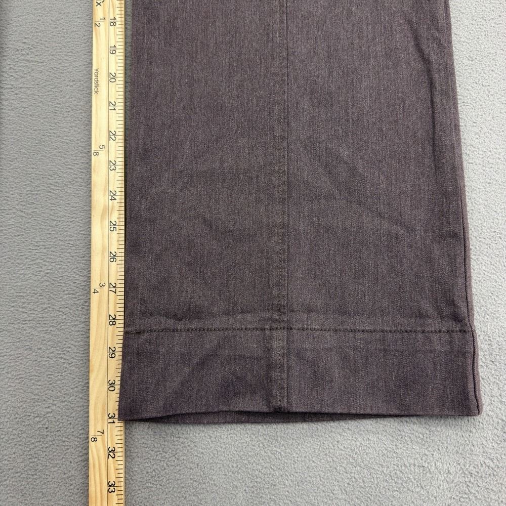 NWT Bagatelle Collection Wide Leg Jeans Size 6 Chocolate Brown High Waist 31" - Picture 9 of 13